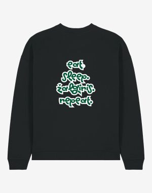 Alternative view of Džemperis „EAT. SLEEP. ŽALGIRIS. REPEAT.“