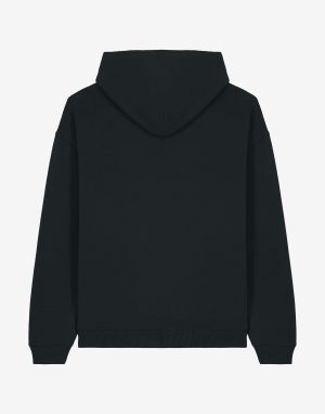 Alternative view of Juodas oversize džemperis „Futbolo klubas Žalgiris istorija"