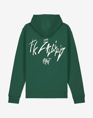 Alternative view of Žalias džemperis su stilingu užrašu „FK Žalgiris 1947“